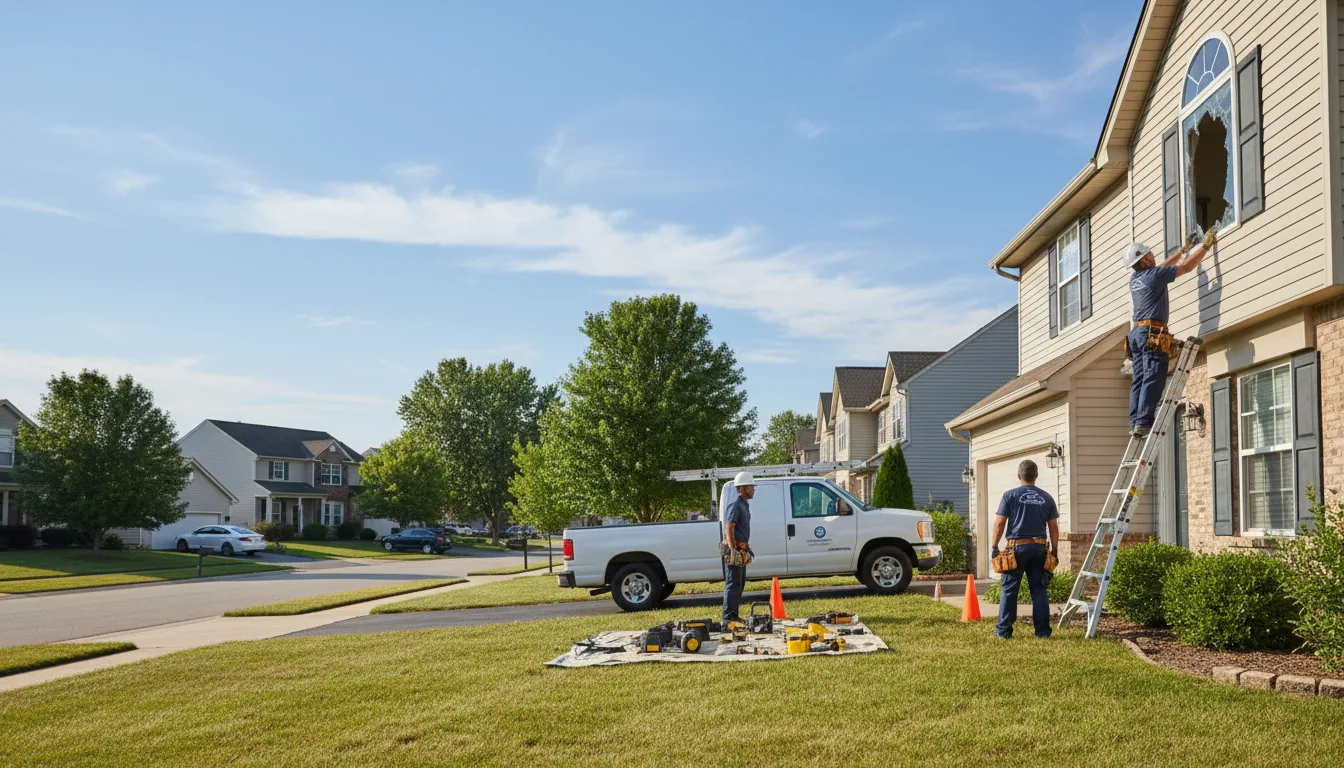Expert window installer providing residential service in New Johnsonville, TN